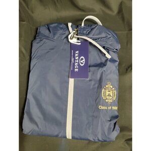 Vantage Club Jacket US NAVAL ACADEMY CLASS OF 1980 Water & Wind Repellent Sz. L